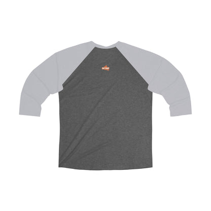 Whatrewedoin: Unisex 3/4 sleeve Raglan T-shirt